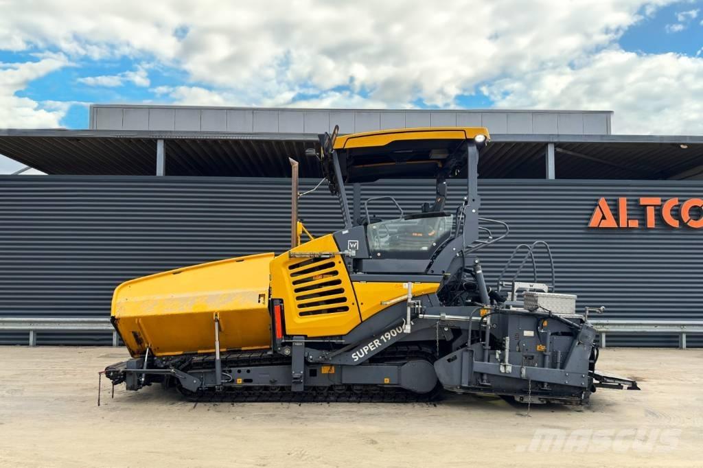 Vögele SUPER 1900-3I Επίστρωση ασφάλτου