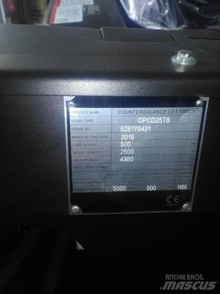  MB CPCD25T8-S4S Πετρελαιοκίνητα Κλαρκ