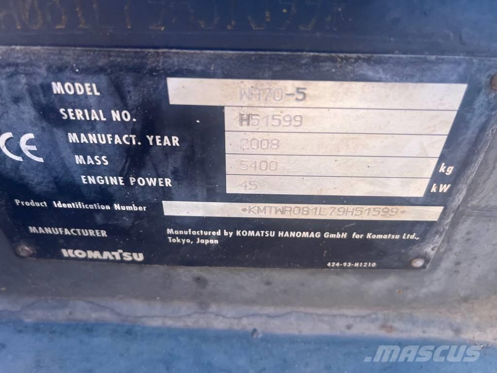 Komatsu WA 70-5 Μίνι φορτωτές
