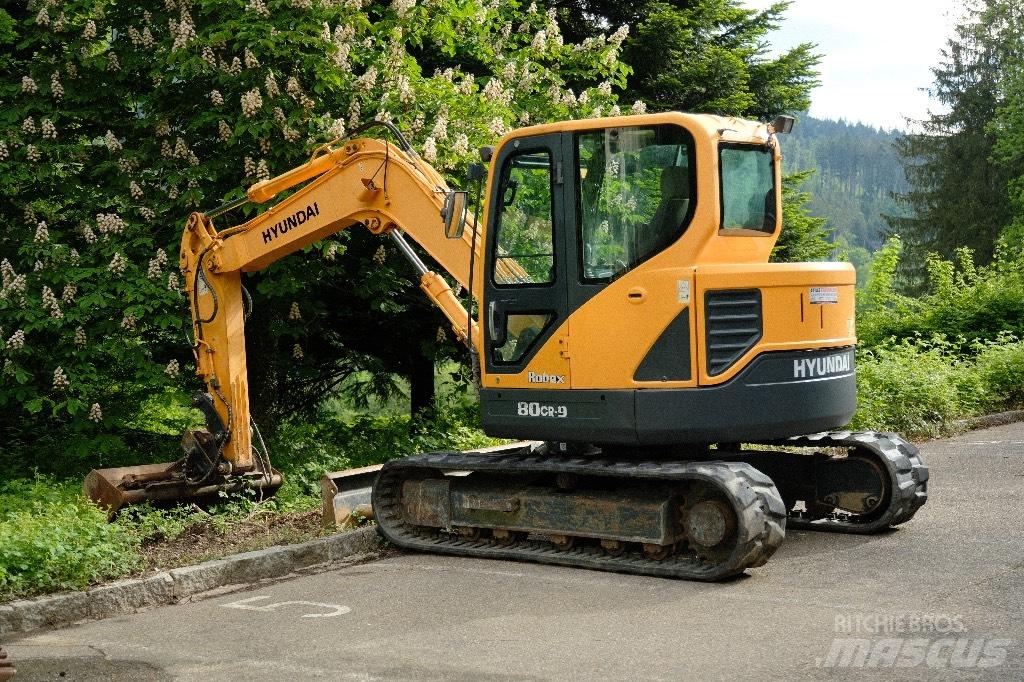Hyundai R80CR-9 Μίνι εκσκαφείς 7t - 12t