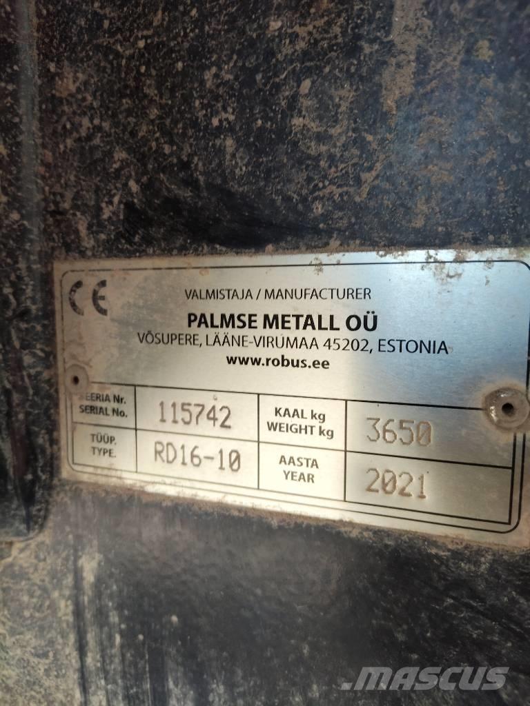 Robus RD16-10 Hardox Ανατρεπόμενες ρυμούλκες