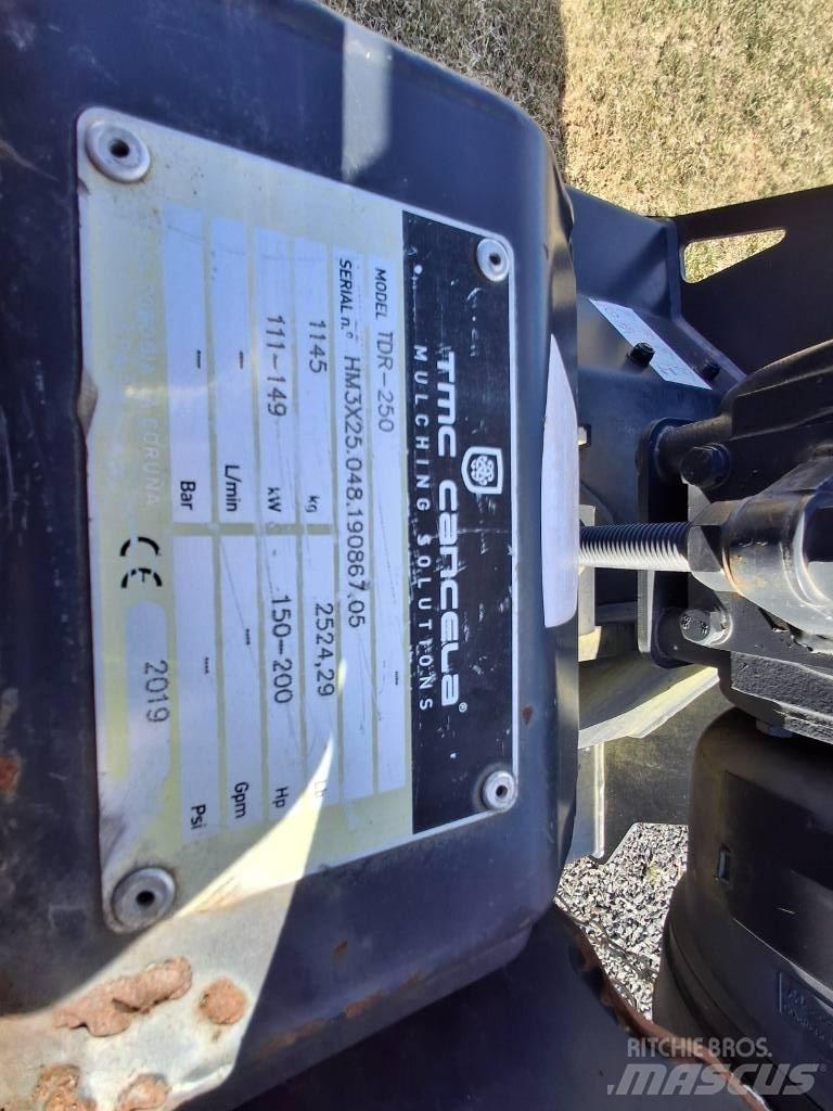 TMC TDR 250 Χορτοκοπτικά και κορυφολόγοι βοσκοτόπων