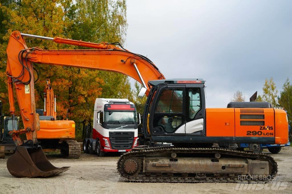 Hitachi ZX 290 Εκσκαφείς με ερπύστριες