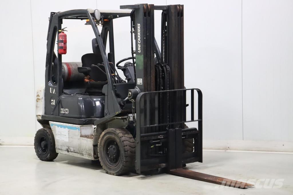 Nissan U1D2A20LQ Περονοφόρα ανυψωτικά κλαρκ με φυσικό αέριο LPG