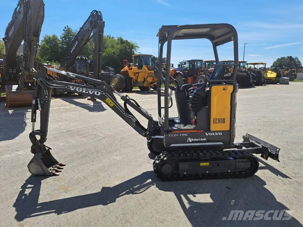 Volvo JECR18E Εκσκαφάκι (διαβολάκι) < 7t