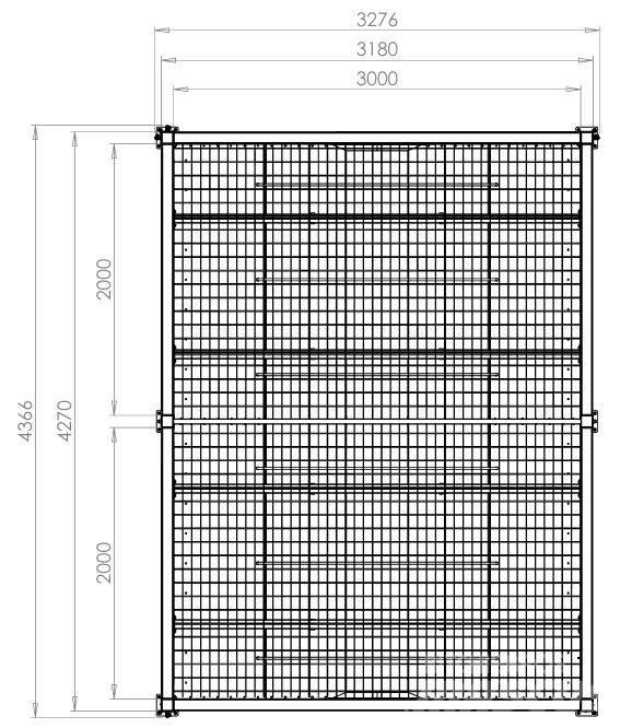  Grain intake pit 3x4 Χοάνες