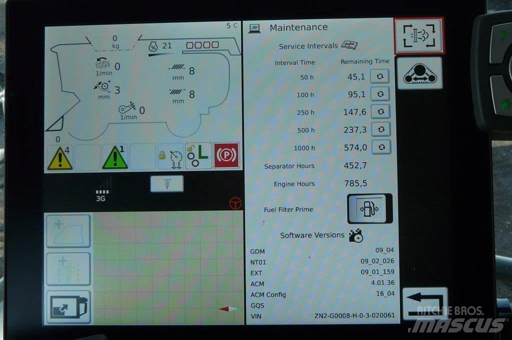 Fendt Ideal 8 Θεριζοαλωνιστικές μηχανές