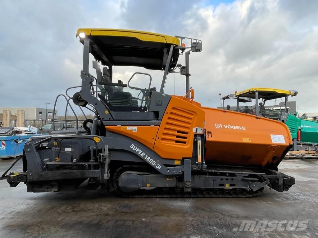 Vögele SUPER 1800-3I Επίστρωση ασφάλτου