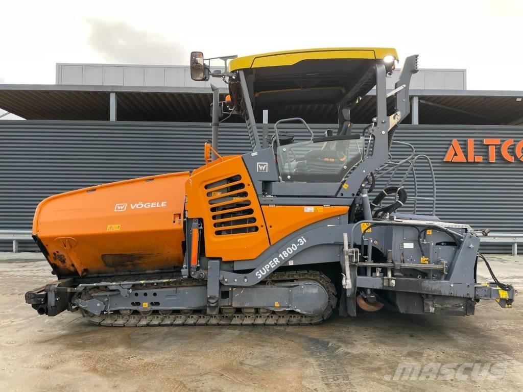 Vögele SUPER 1800-3I Επίστρωση ασφάλτου