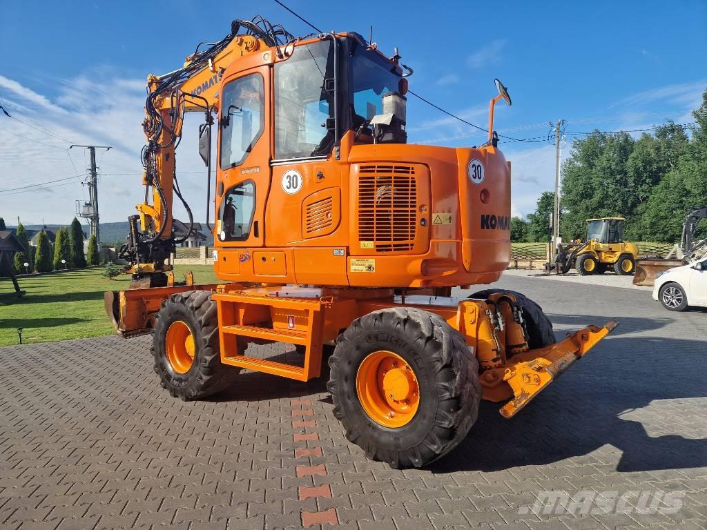 Komatsu PW110 Εκσκαφείς με τροχούς - λάστιχα