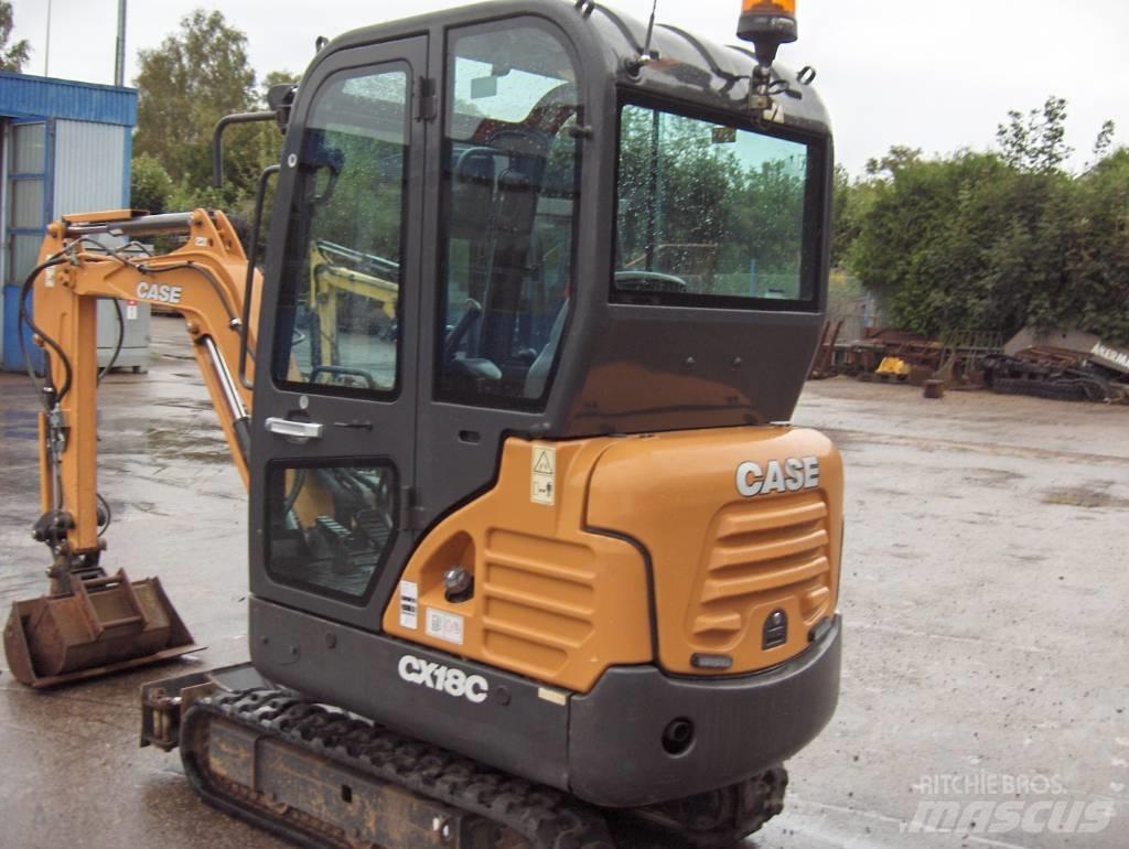 CASE CX 18 C Εκσκαφάκι (διαβολάκι) < 7t