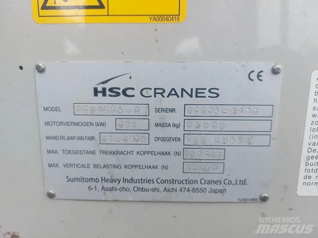 Hitachi SCX 800A-3 Γερανοί ανώμαλου εδάφους