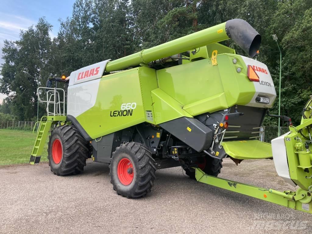 CLAAS Lexion 660 Θεριζοαλωνιστικές μηχανές
