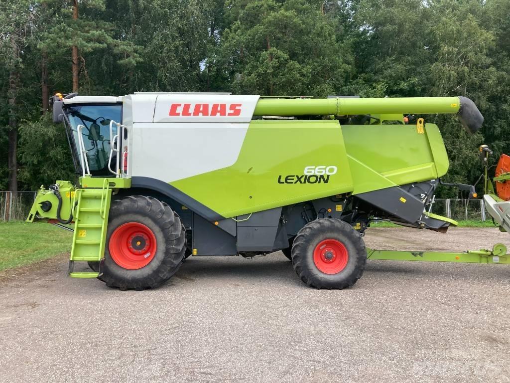 CLAAS Lexion 660 Θεριζοαλωνιστικές μηχανές