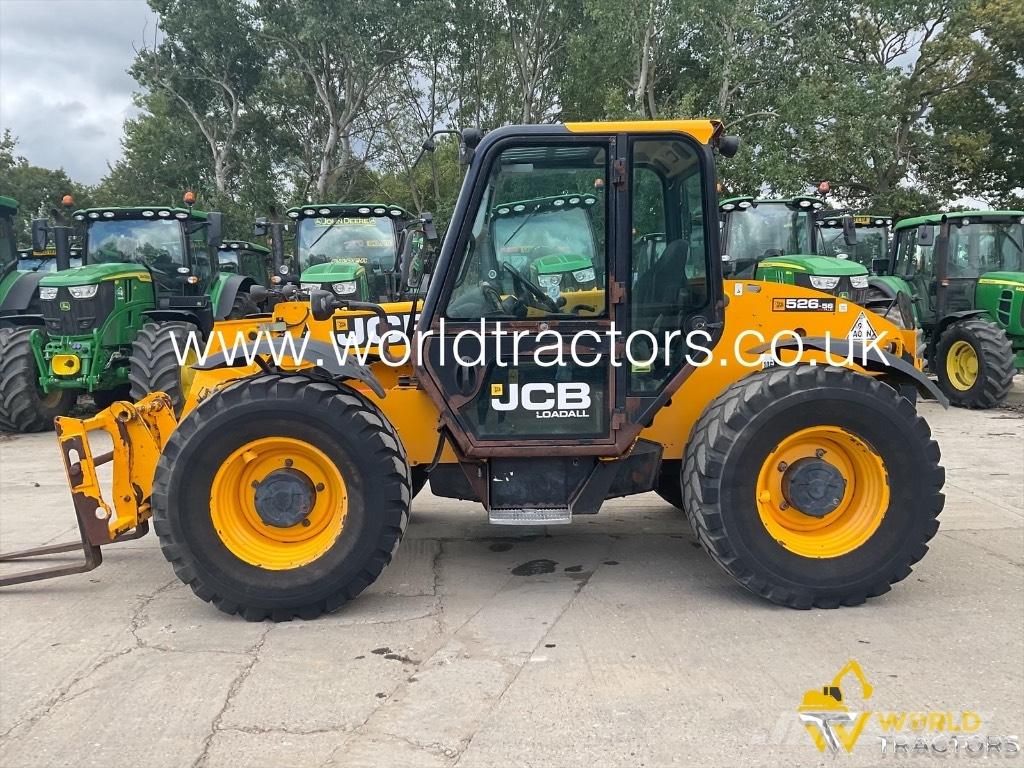 JCB 526-56 Agri Συστήματα τηλεχειρισμού για τη γεωργία