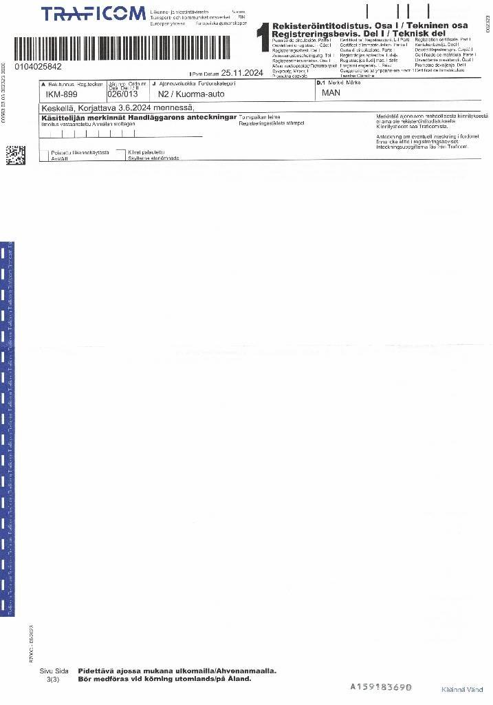 MAN TGL 12.220 Φορτηγά Κόφα