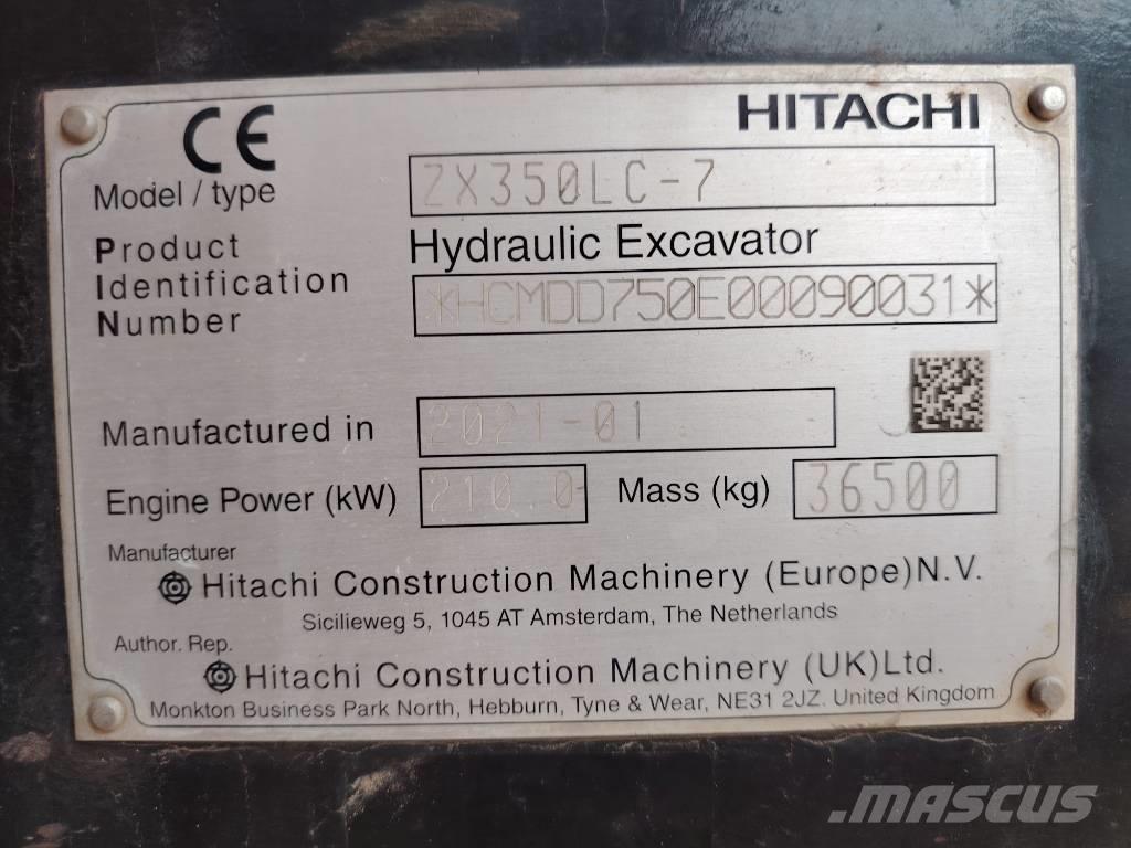 Hitachi 350LC Εκσκαφείς με ερπύστριες
