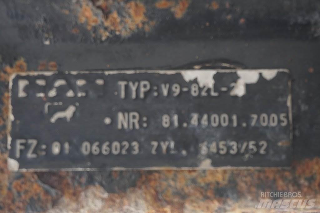 MAN V9-82L-21 Άξονες