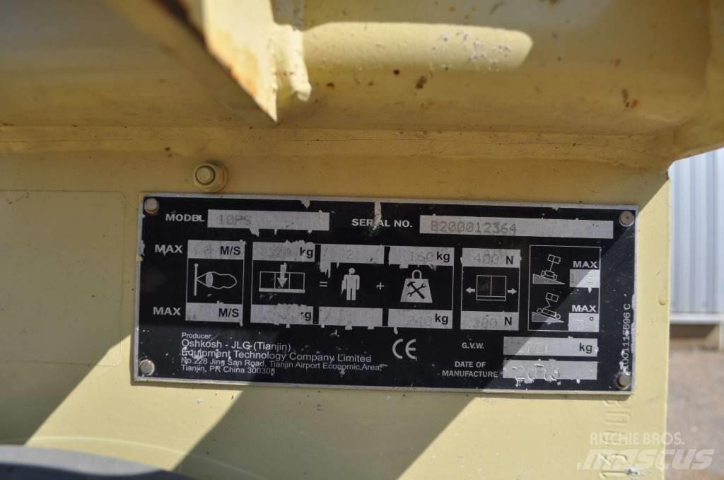 JLG 10 RS Ανυψωτήρες ψαλιδωτής άρθρωσης