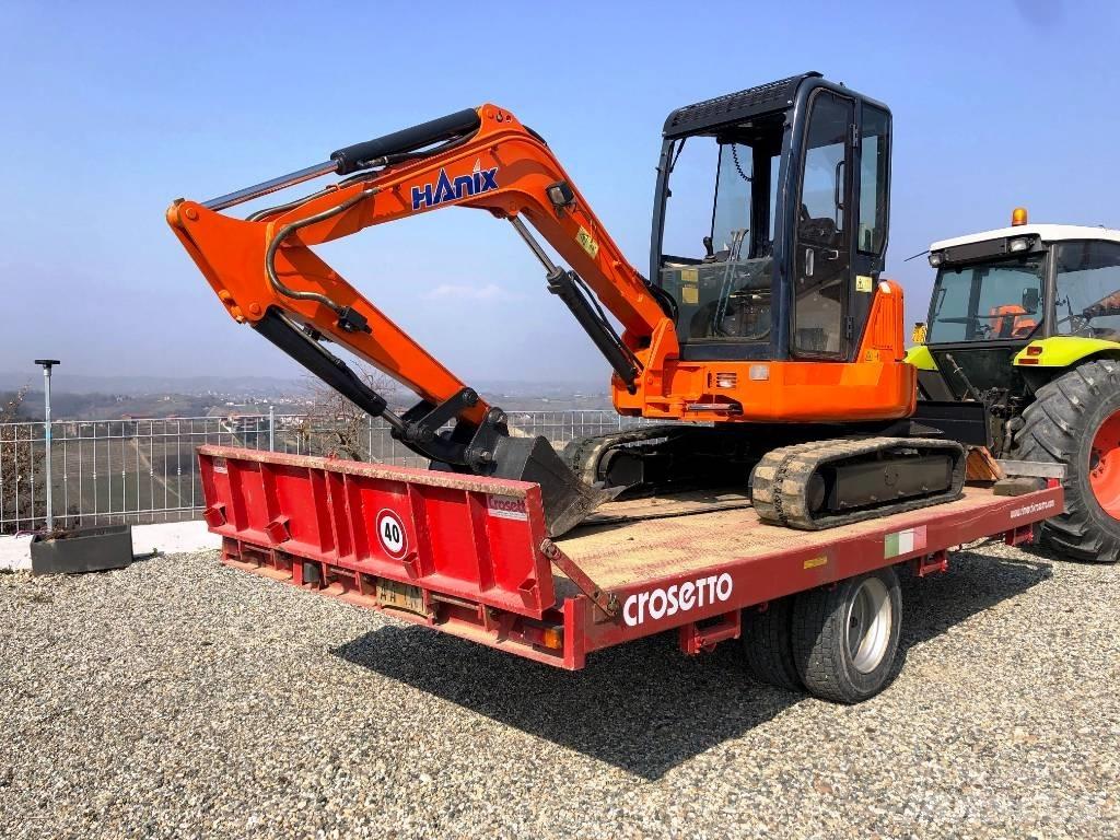 Hanix H36R Εκσκαφάκι (διαβολάκι) < 7t