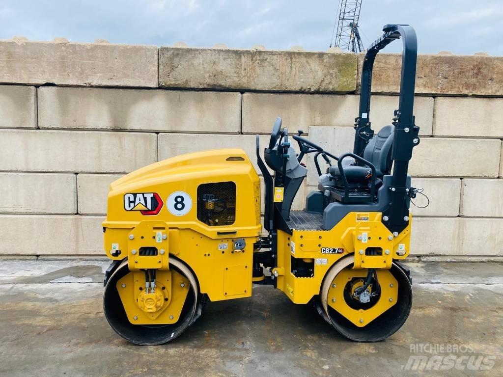 CAT CB 2.7 Οδοστρωτήρες διπλού κυλίνδρου