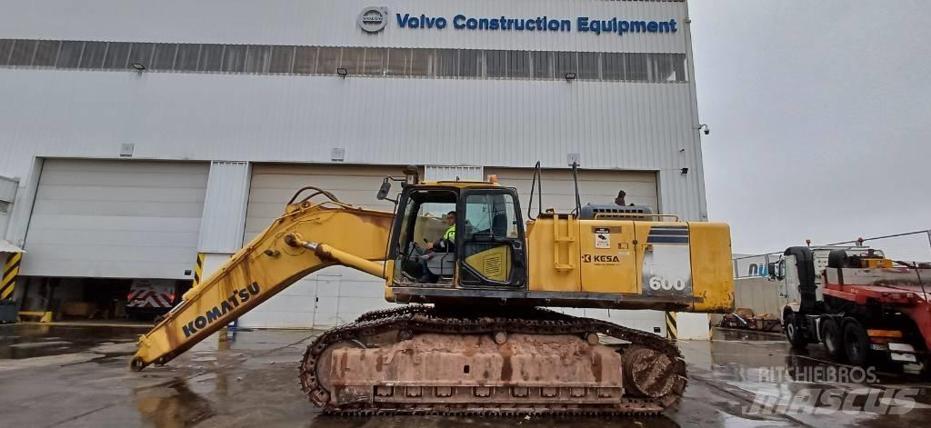 Komatsu PC 600 LC-8 Εκσκαφείς με ερπύστριες