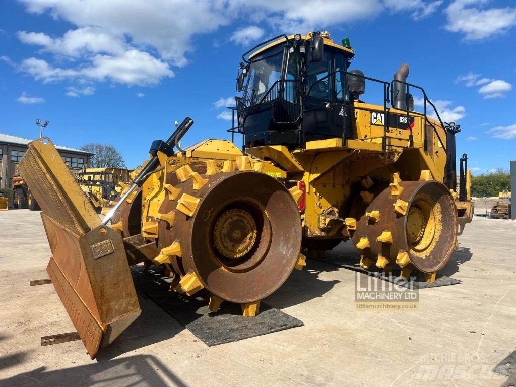 CAT 826 K Κύλινδροι συμπίεσης αποβλήτων