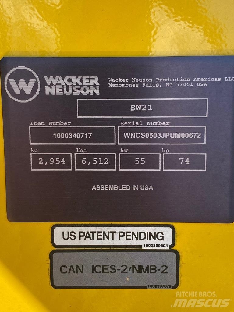 Wacker Neuson SW21 Φορτωτάκια