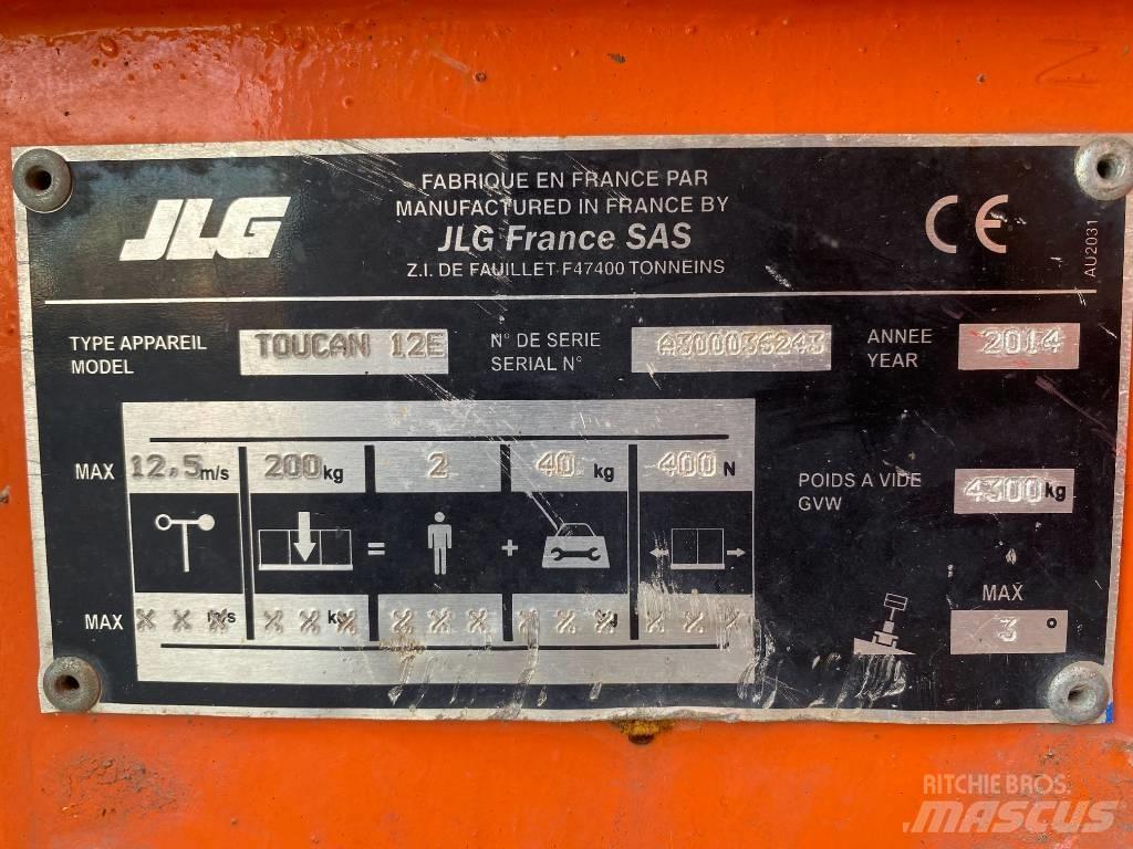 JLG Toucan 12 E Ανυψωτήρες με αρθρωτό βραχίονα