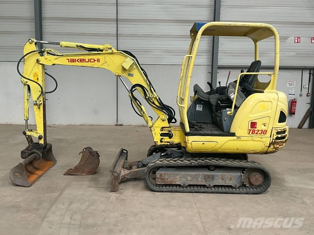 Takeuchi TB 230 Εκσκαφάκι (διαβολάκι) < 7t
