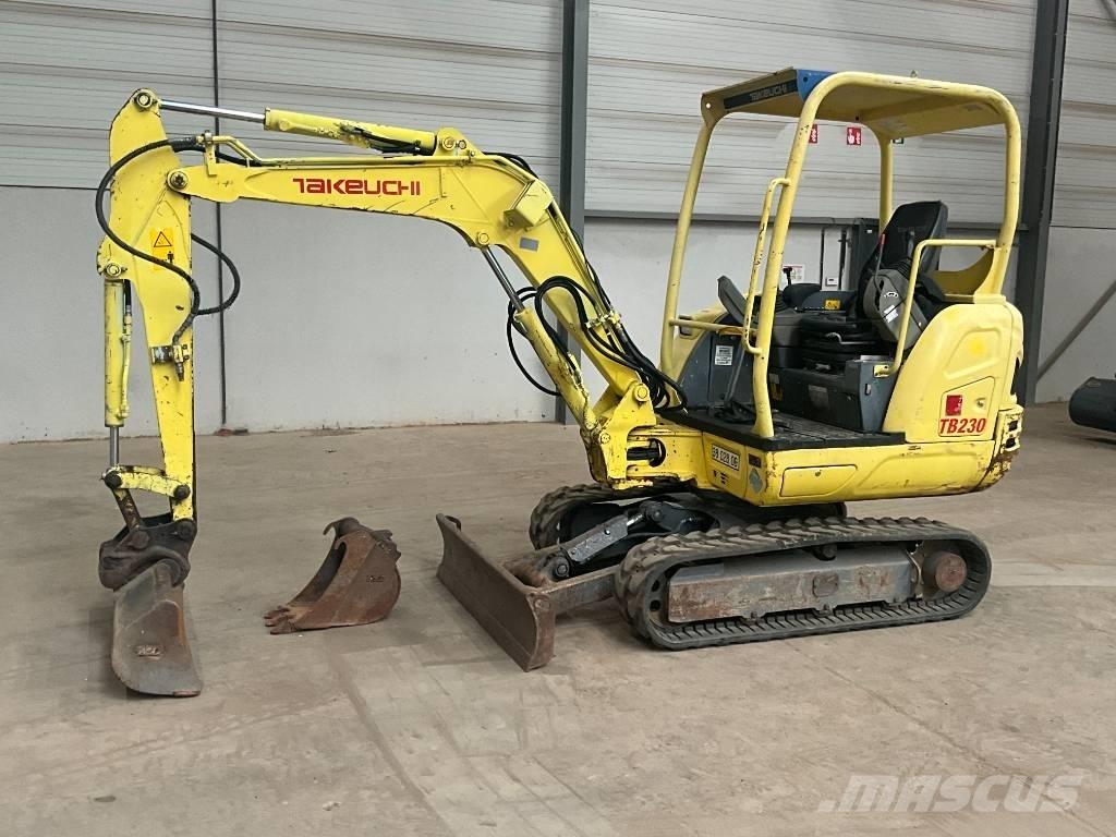 Takeuchi TB 230 Εκσκαφάκι (διαβολάκι) < 7t