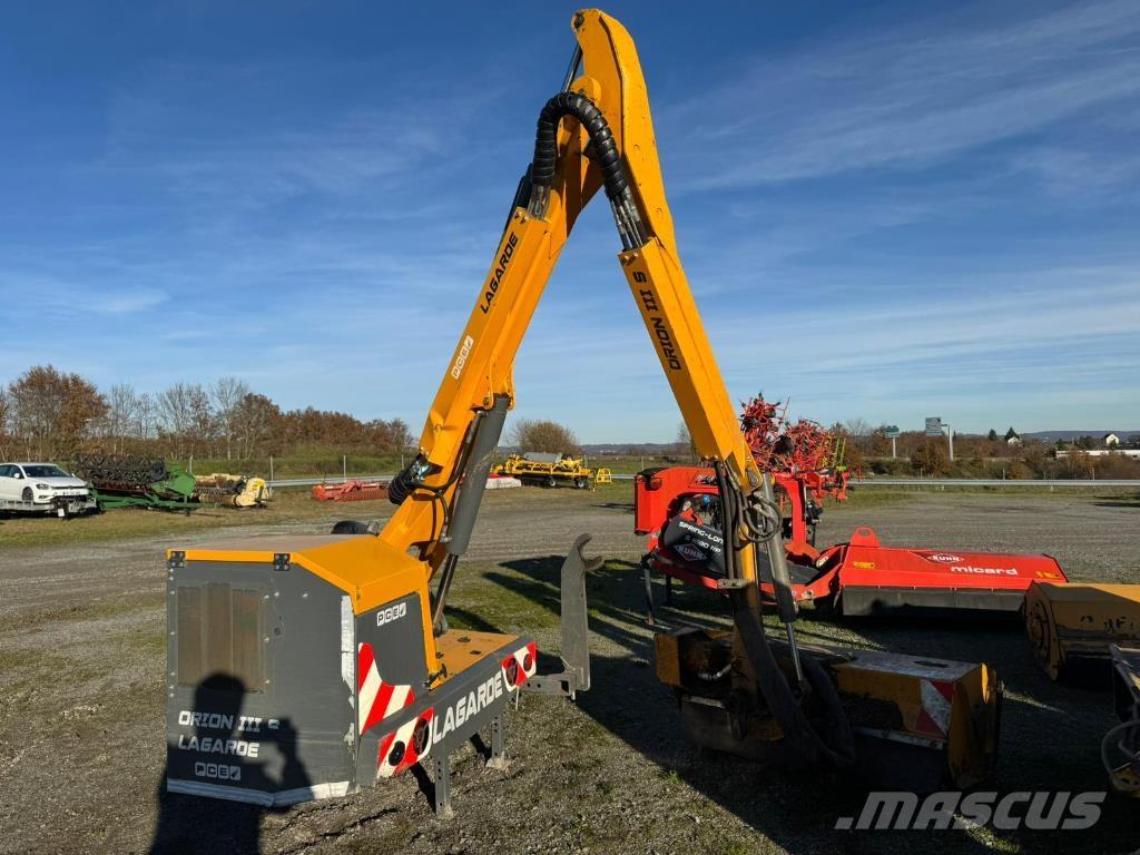 Lagarde Orions 3 S Χορτοκοπτικά επιβίβασης και έλξης