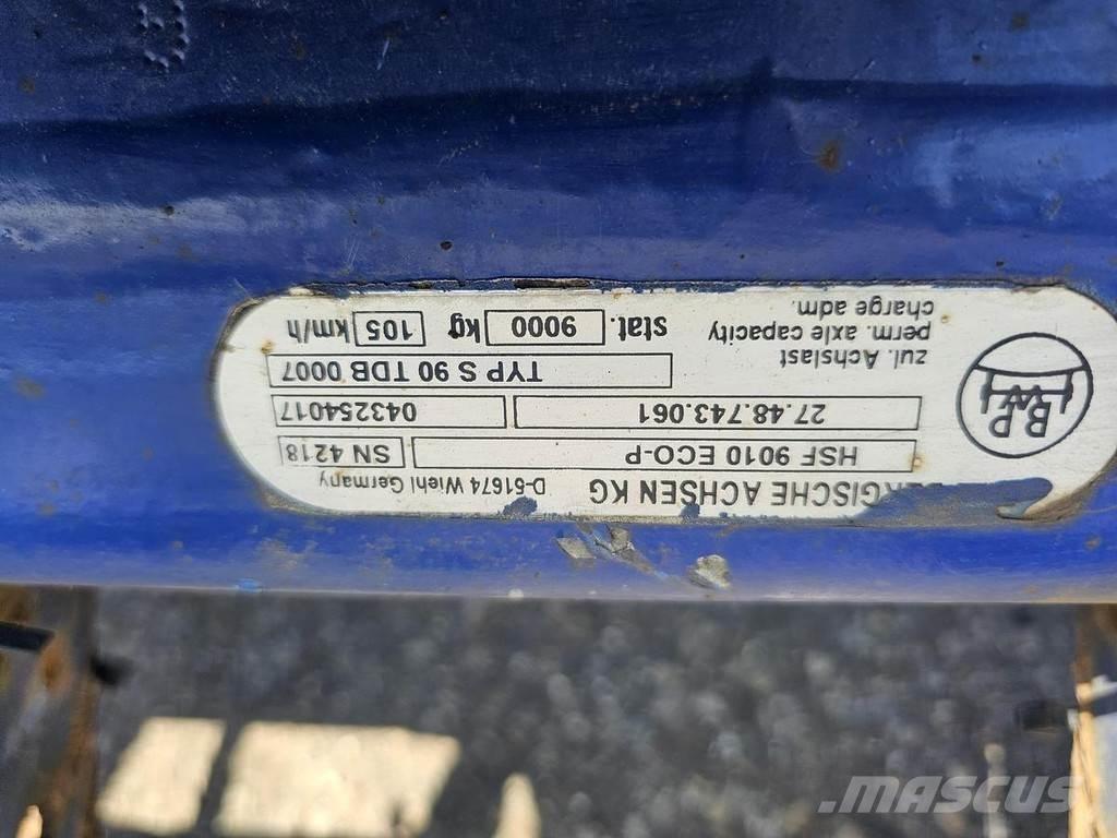 BPW HSF 9010 ECO-P Άξονες