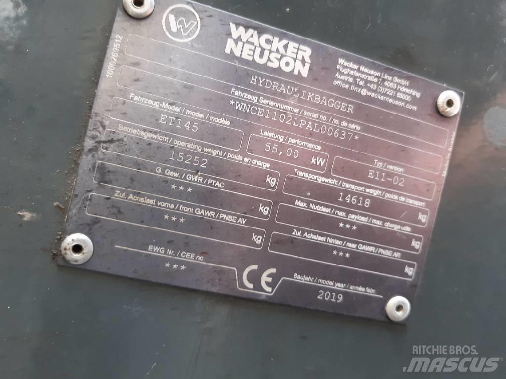 Wacker Neuson ET145 Εκσκαφείς με ερπύστριες