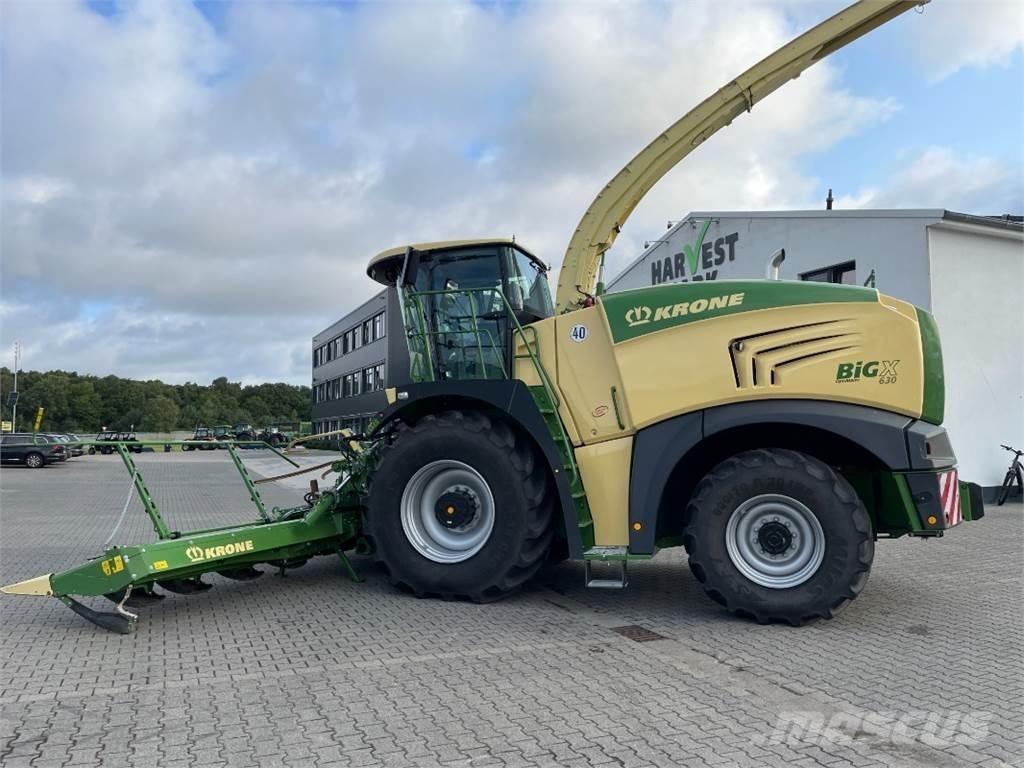 Krone BIG X 630 Ενσιρωκοπτικές μηχανές