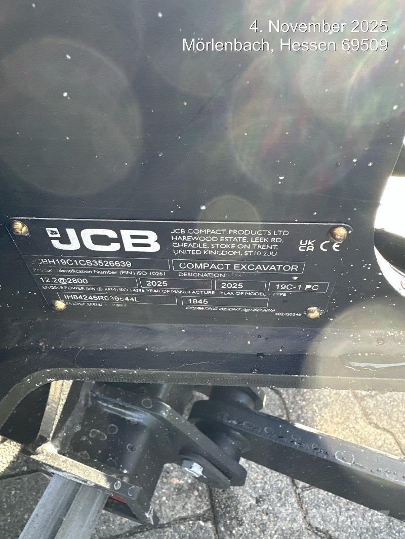 JCB 19C-1 Εκσκαφάκι (διαβολάκι) < 7t