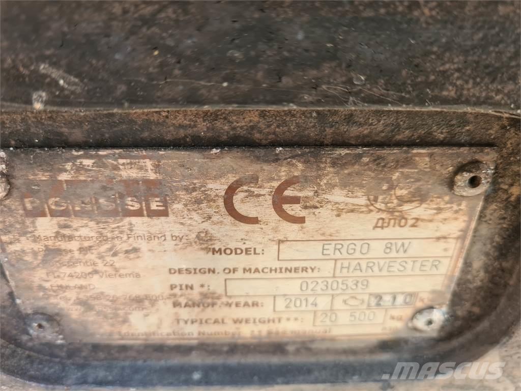 Ponsse Ergo 8wd Θεριζοαλωνιστικές μηχανές