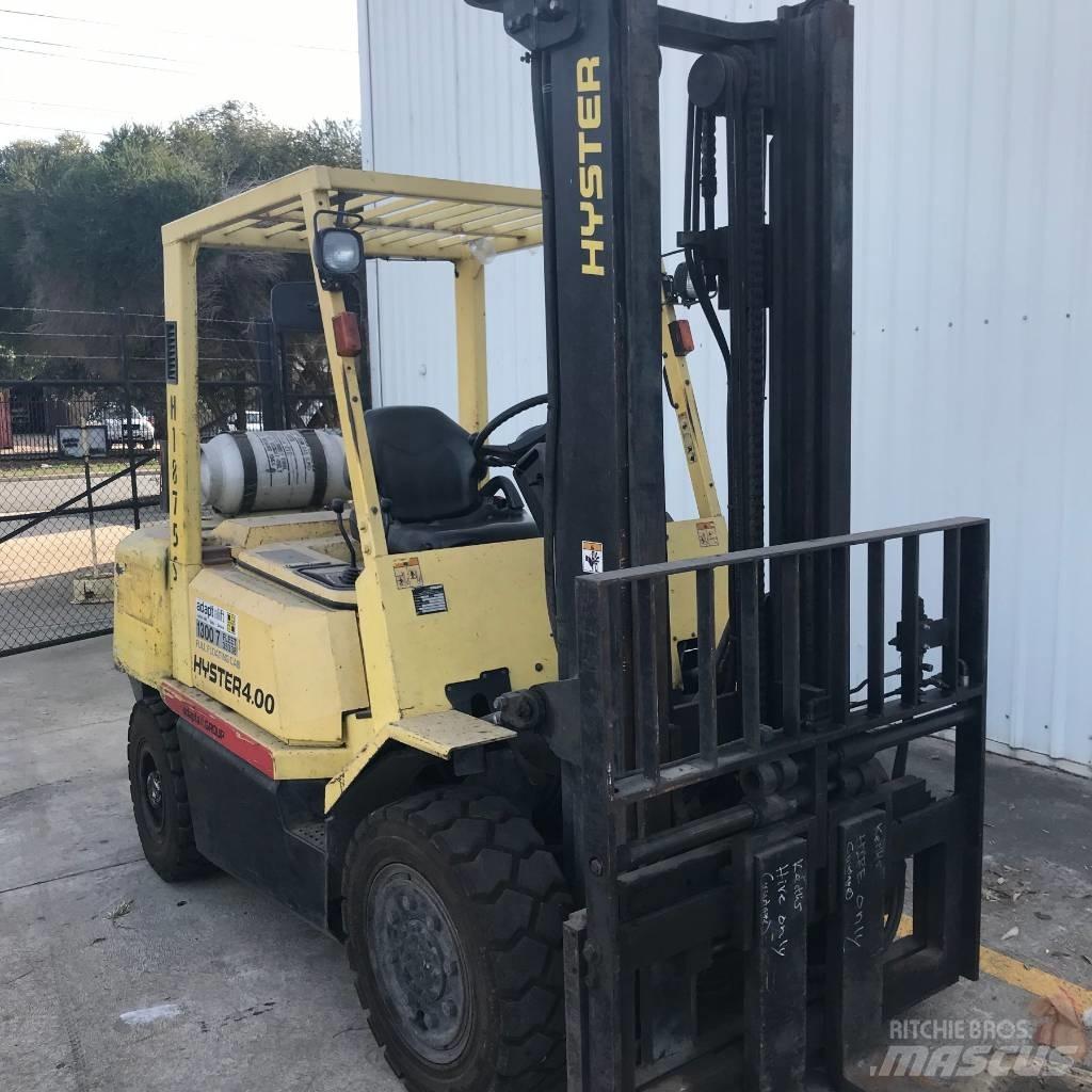 Hyster H4.00DX Περονοφόρα ανυψωτικά κλαρκ με φυσικό αέριο LPG