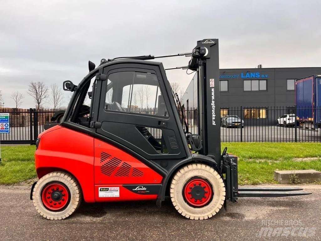 Linde H50T-02 Περονοφόρα ανυψωτικά κλαρκ με φυσικό αέριο LPG