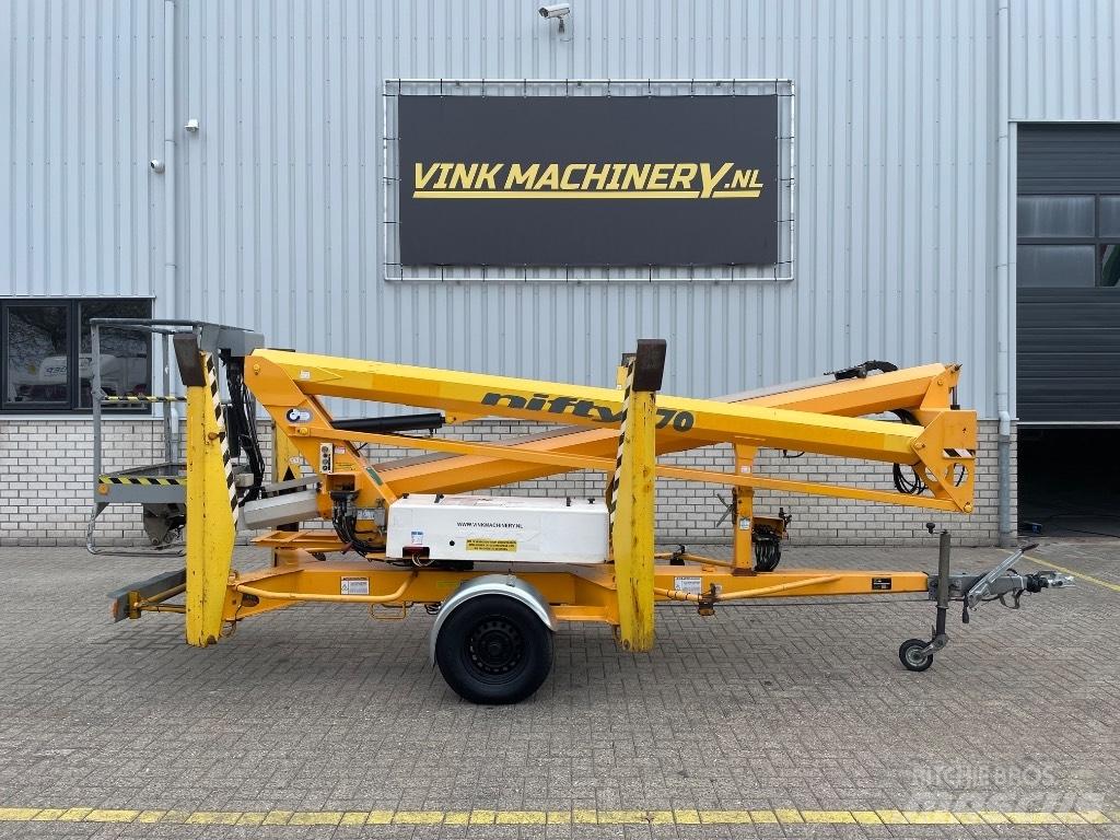 Niftylift 170 H E Εναέριες πλατφόρμες τοποθετημένες σε ρυμούλκα