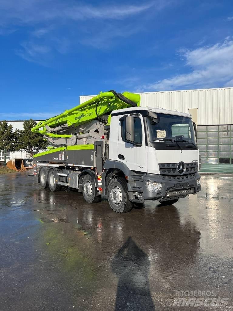 Zoomlion ZL43 Αντλίες σκυροδέματος