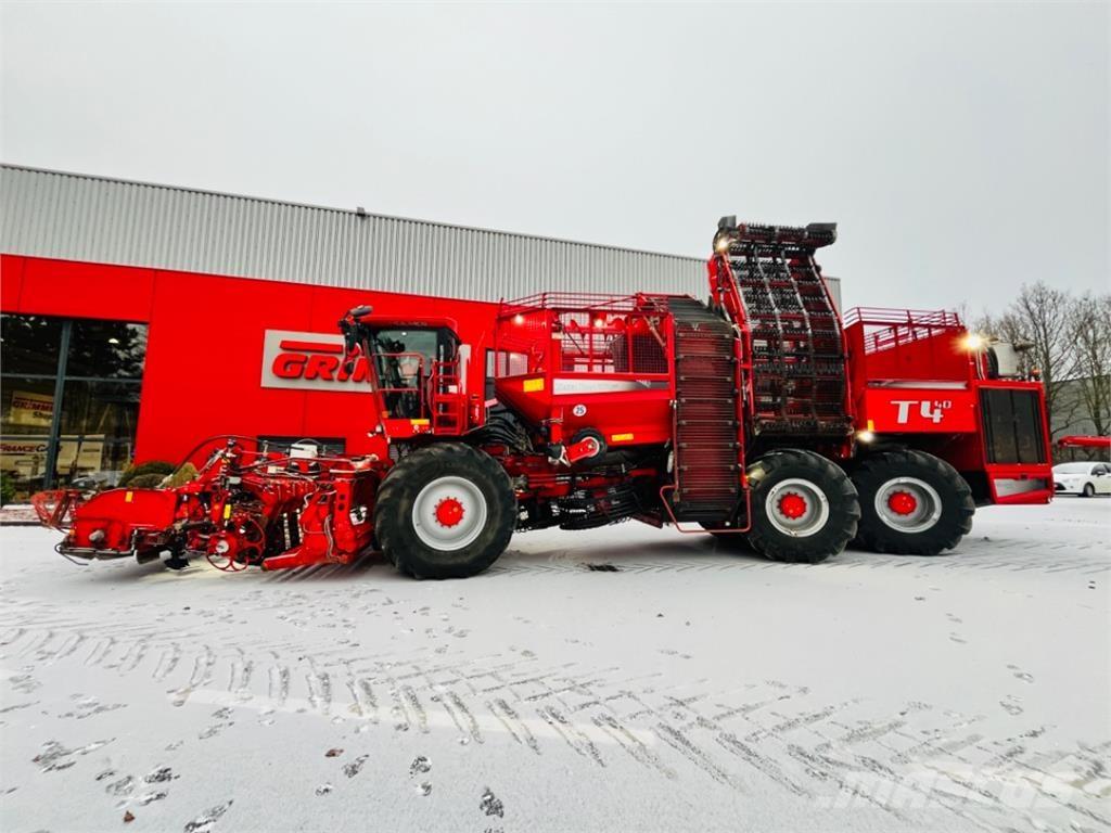 Holmer T4-40 Μηχανή εξαγωγής και συλλογής τεύτλων