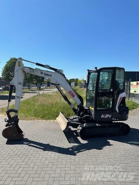 Bobcat E34 Εκσκαφάκι (διαβολάκι) < 7t