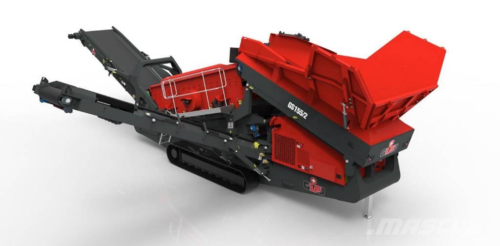 GIPO GS155/2 Κινητές μηχανές κοσκινίσματος