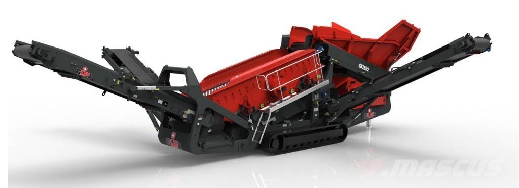 GIPO GS155/2 Κινητές μηχανές κοσκινίσματος