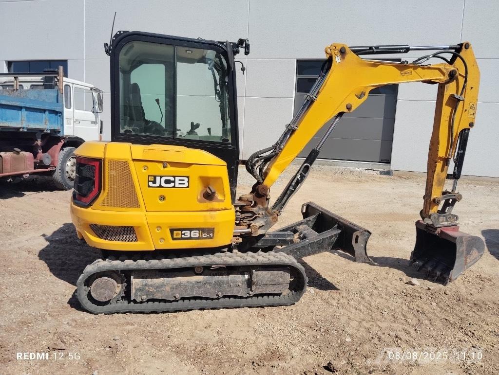 JCB 36 C-1 Εκσκαφείς με ερπύστριες