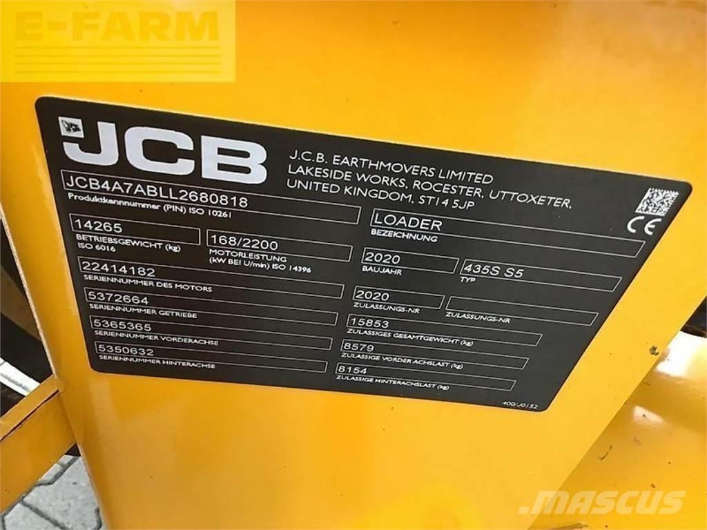 JCB 435s s5 Εκσκαφάκι (διαβολάκι) < 7t