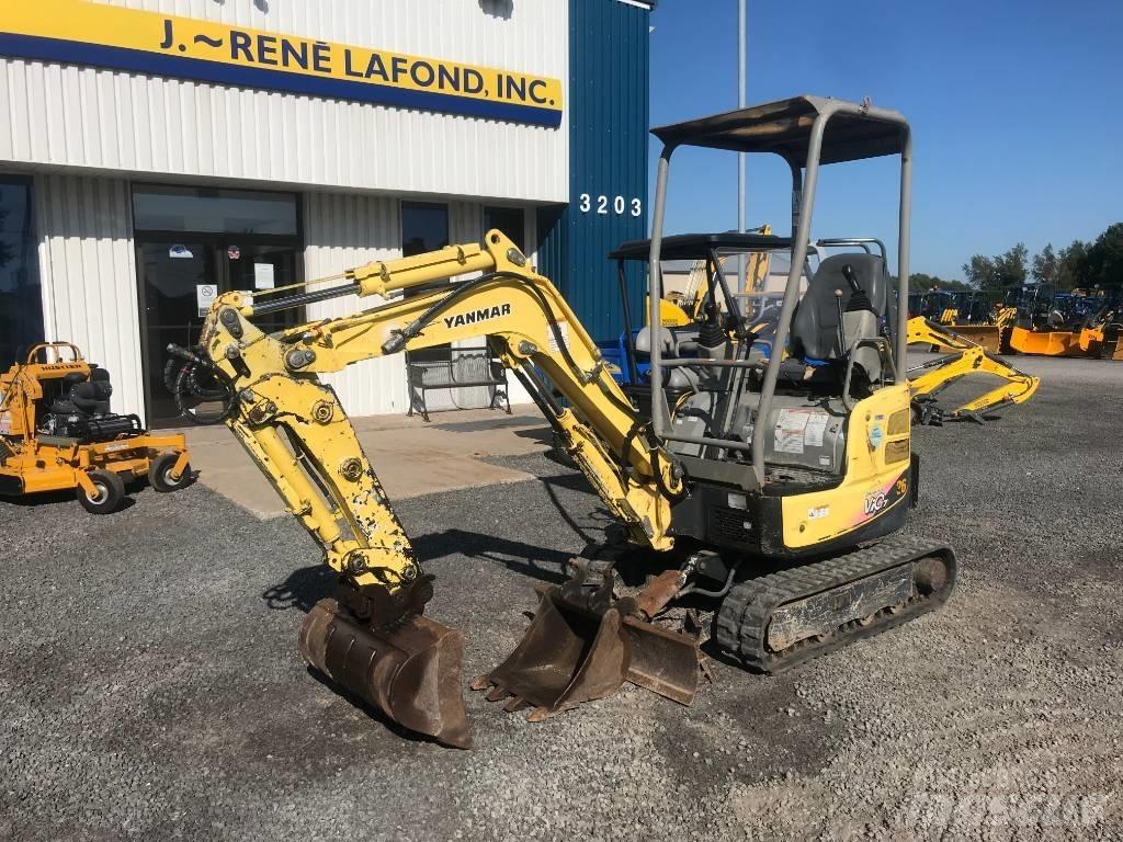 Yanmar Vio 17 Εκσκαφείς με ερπύστριες