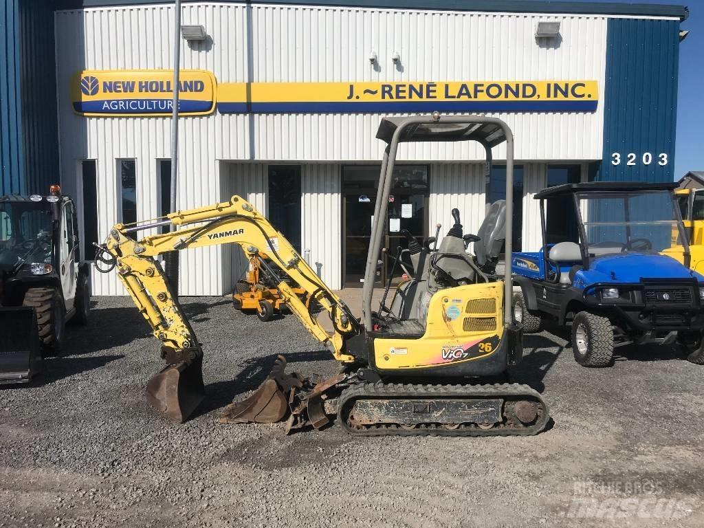 Yanmar Vio 17 Εκσκαφείς με ερπύστριες