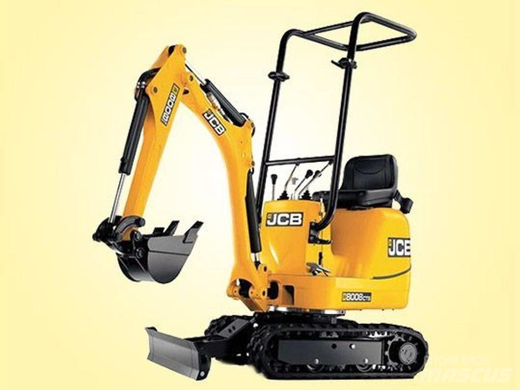 JCB 8008 CTS Εκσκαφάκι (διαβολάκι) < 7t